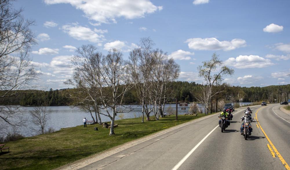 Touring the Adirondacks via motorcycle