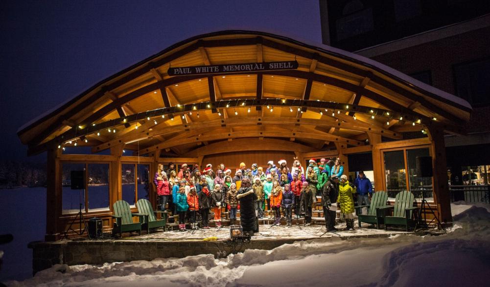 Christmas carols in the park!