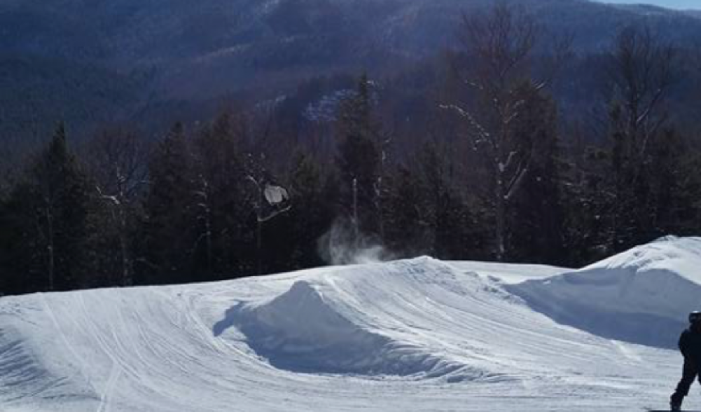 One of Whiteface’s jumps located on Brookside