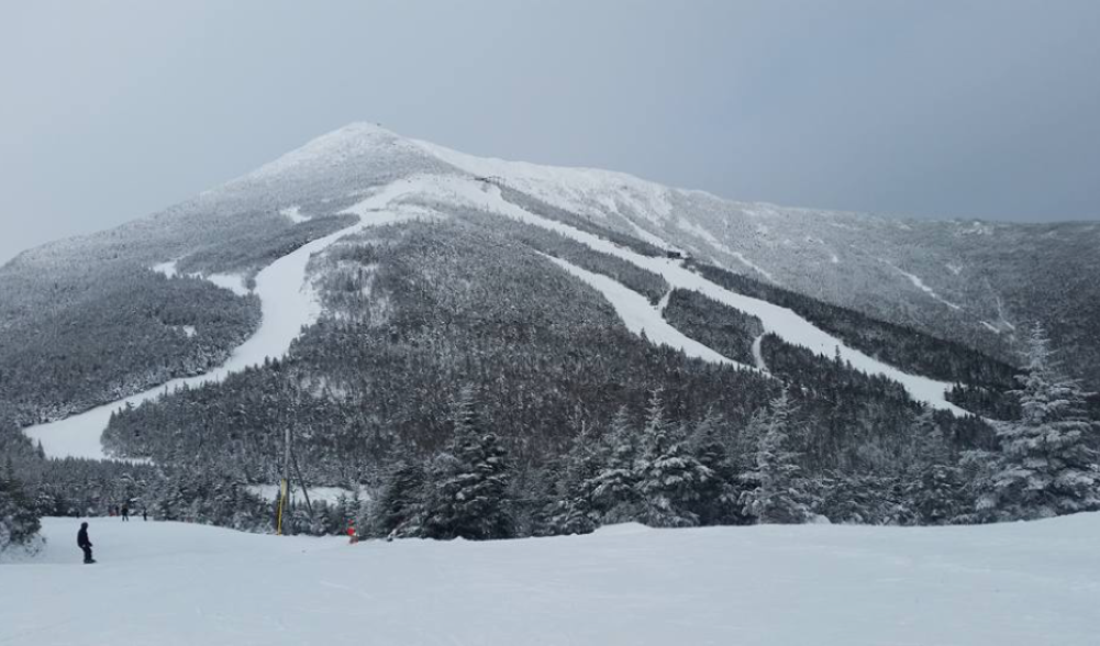 View of the Whiteface Summit from the top of Little Whiteface