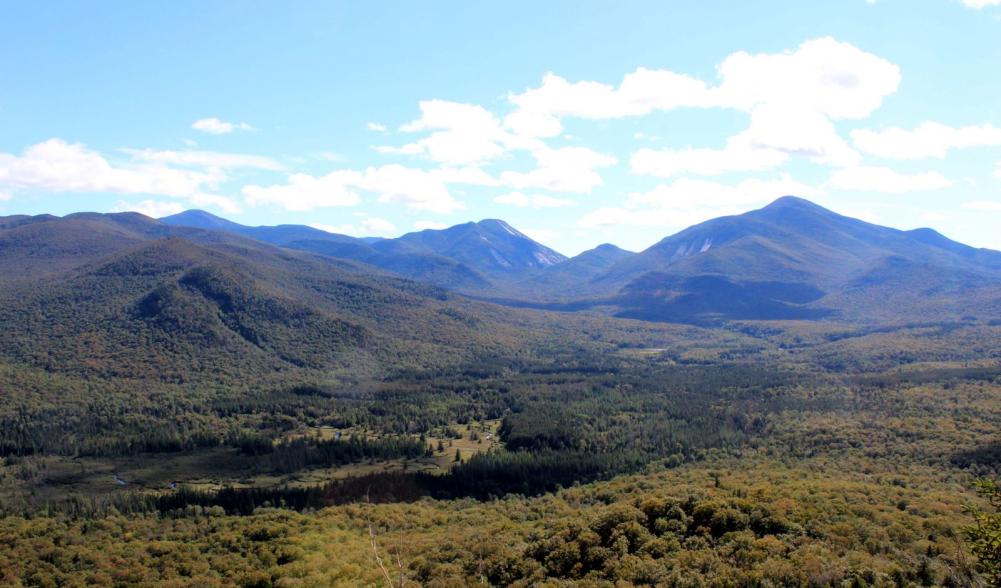 The view from Mount Van Hoevenberg.