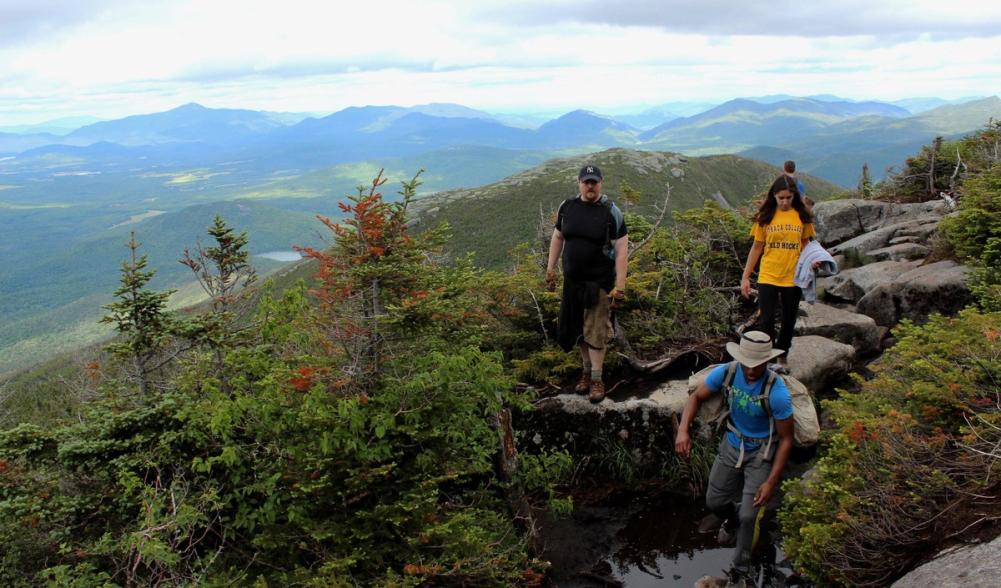 Always stay on the trail, especially in high elevations.