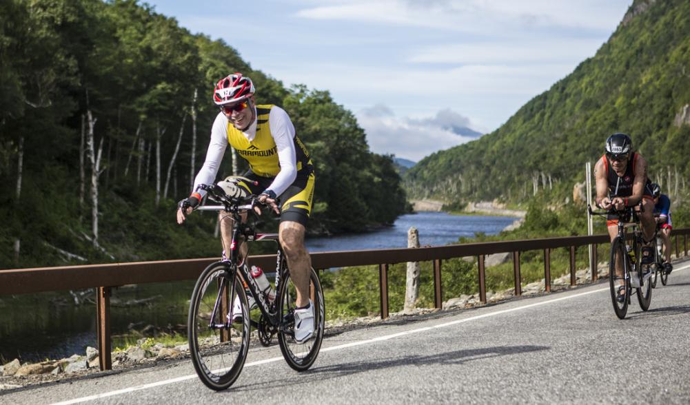 The Ironman route passes spectacular scenery all the way along the bike route