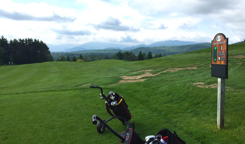 First tee on the Pristine 9