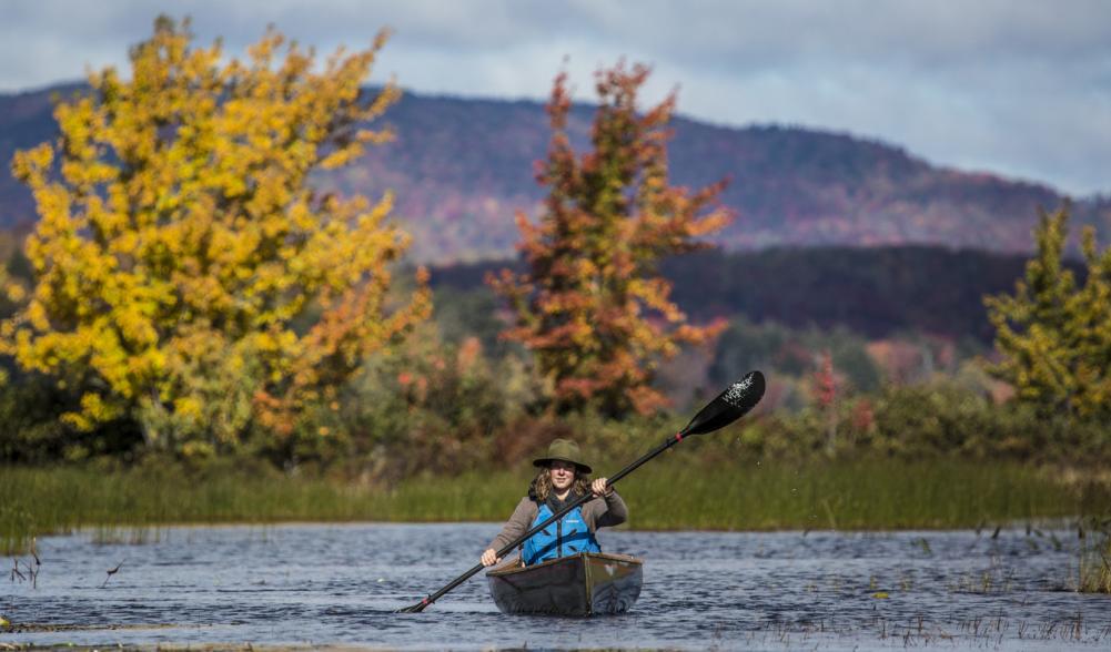 The paddling is still wonderful even this late in the season.