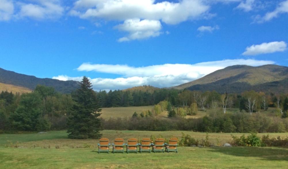 Adirondack chairs, Adirondack view, Adirondack style.