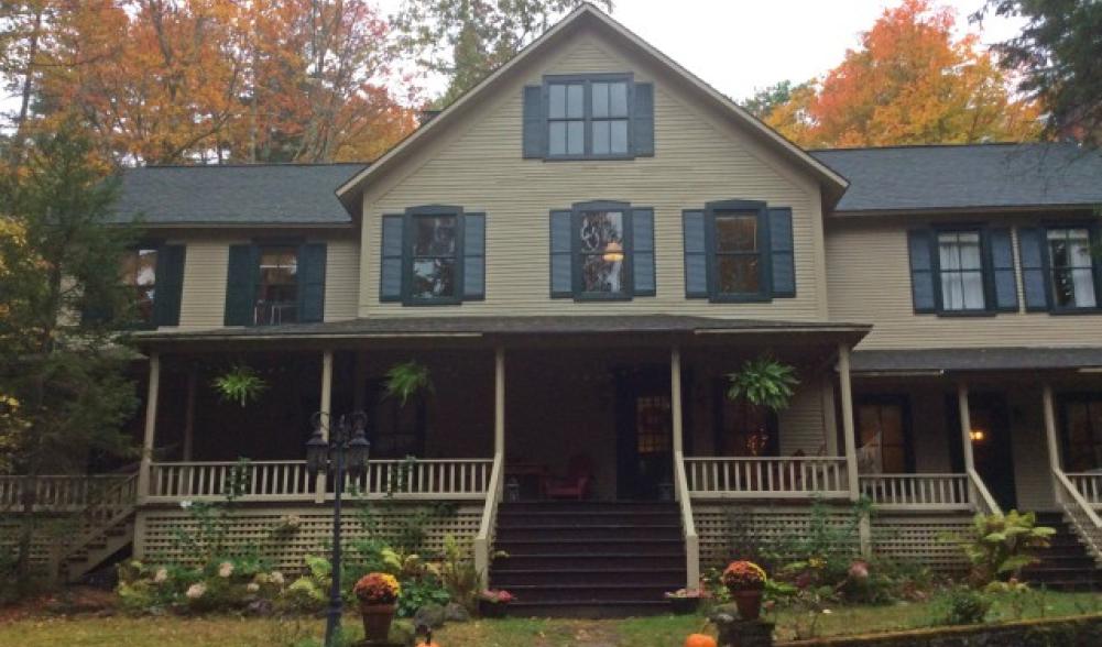 Snow Goose B&B is a welcoming place with a great front porch!