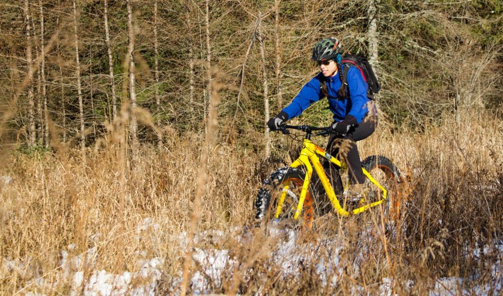 It was the perfect day to ride the trails.