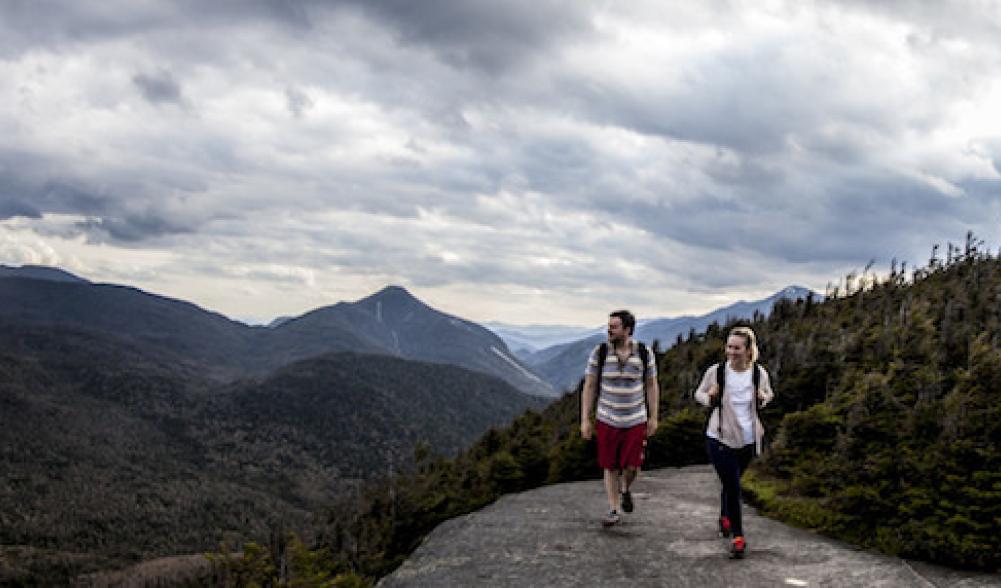 For a real surprise, propose a few minutes after leaving to go back down, not at the summit. You can always go back to seal the deal with a kiss in front of the gorgeous vista.