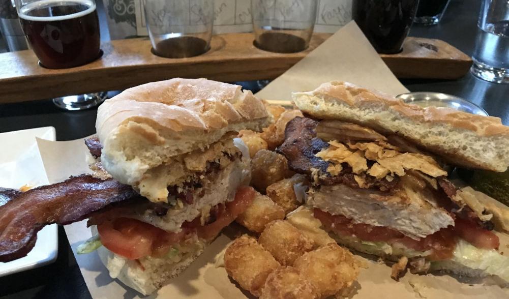 Grilled chicken AND bacon AND tater tots? Don't mind if I do.