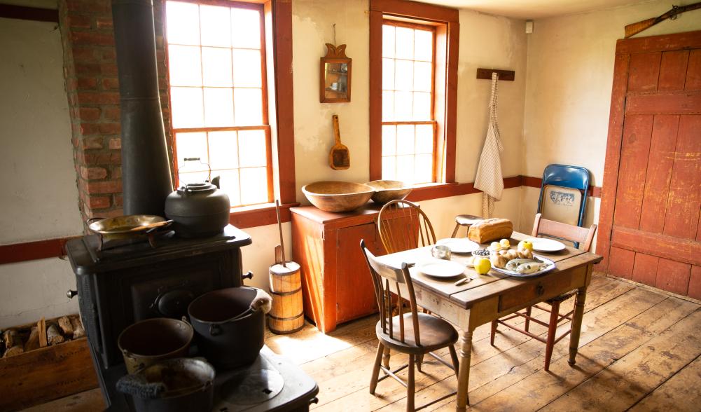 A display at John Brown's Farm.