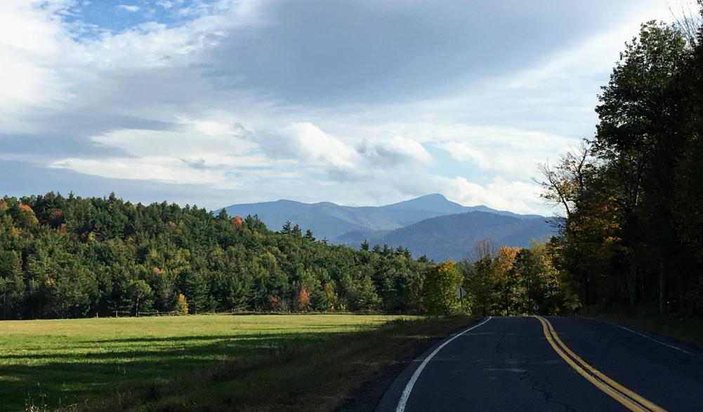 View of Giant Mountain from the top of Alstead Hill Road. Image courtesy: Julie DuPont-Woody