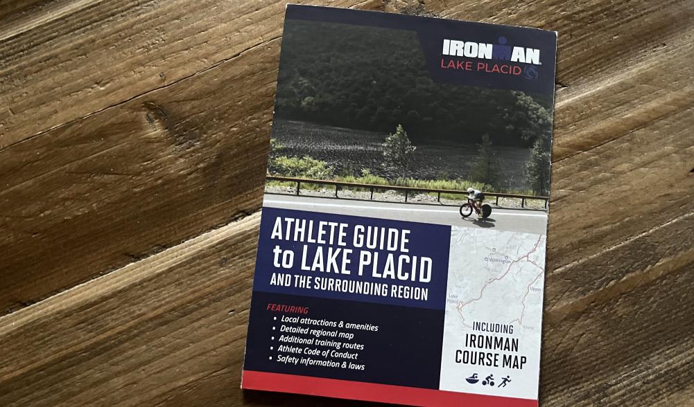 Cover of the IRONMAN Lake Placid Map & Guide