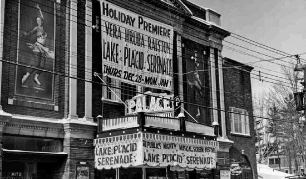 The Palace Theater in Lake Placid in the early 1900s.