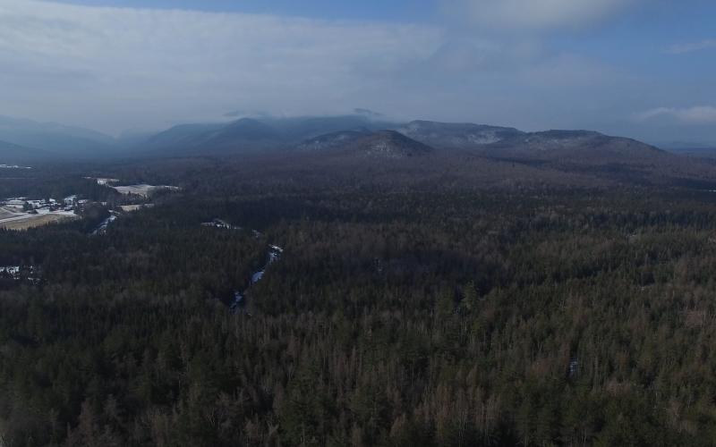 Algonquin Peak is part of the MacIntyre Range of the High Peaks.