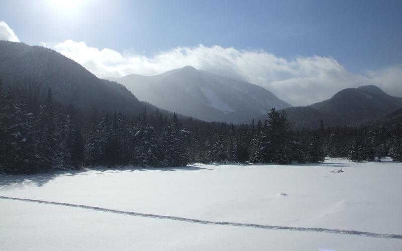 The views are brighter and shaper on blue sky winter days.
