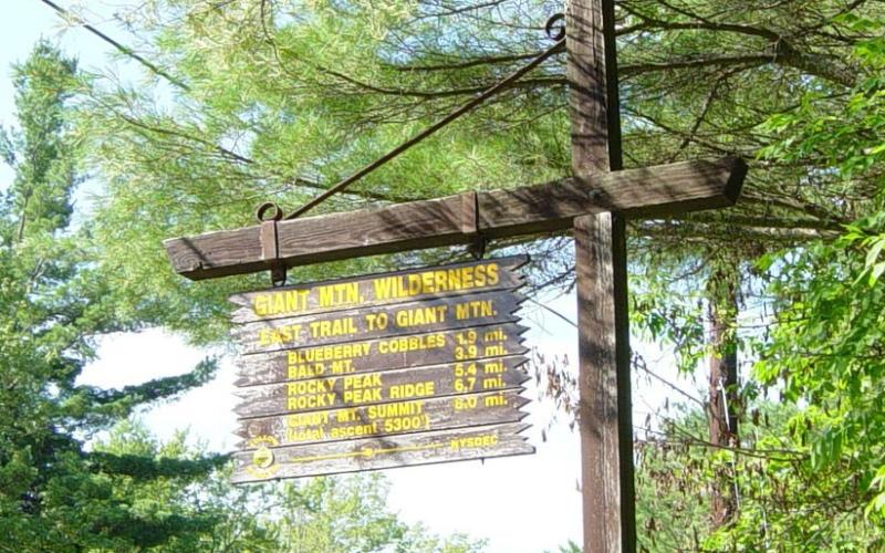 Look for the trailhead sign for parking and distance. Be sure to sign the trail register!